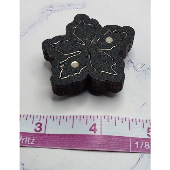 Mixed Lot of 10 Wood Mounted Rubber Stamps Nature Party Thanks - Picture 7 of 14
